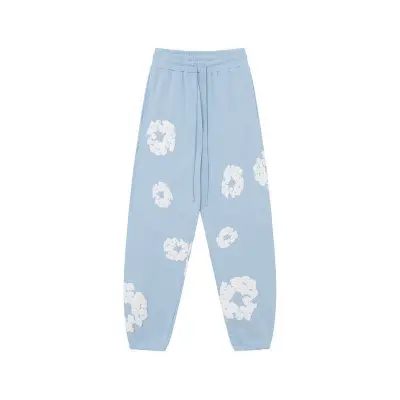 EM Sneakers Denim Tears The Cotton Wreath Sweatpants Baby Blue 01