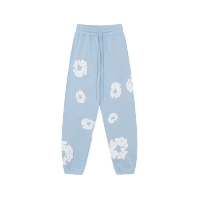 EM Sneakers Denim Tears The Cotton Wreath Sweatpants Baby Blue 01