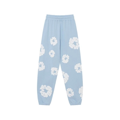 EM Sneakers Denim Tears The Cotton Wreath Sweatpants Baby Blue 02