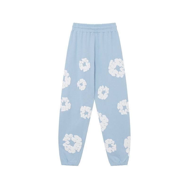 EM Sneakers Denim Tears The Cotton Wreath Sweatpants Baby Blue