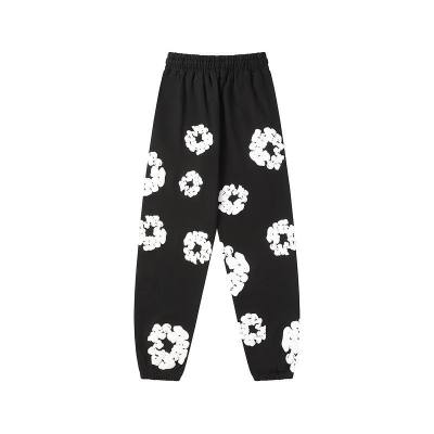 EM Sneakers Denim Tears The Cotton Wreath Sweatpants Black 02