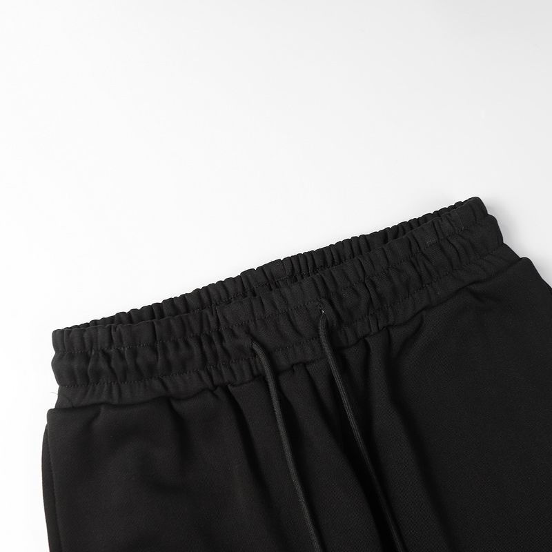 EM Sneakers Denim Tears The Cotton Wreath Sweatpants Black Monochrome