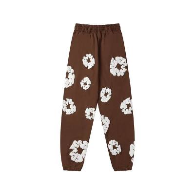 EM Sneakers Denim Tears The Cotton Wreath Sweatpants Brown 01