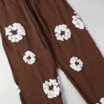 EM Sneakers Denim Tears The Cotton Wreath Sweatpants Brown