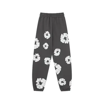 EM Sneakers Denim Tears The Cotton Wreath Sweatpants Dark Gray 02