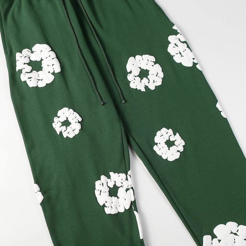 EM Sneakers Denim Tears The Cotton Wreath Sweatpants Green