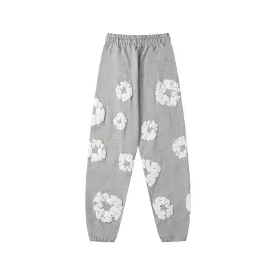 EM Sneakers Denim Tears The Cotton Wreath Sweatpants Grey 01