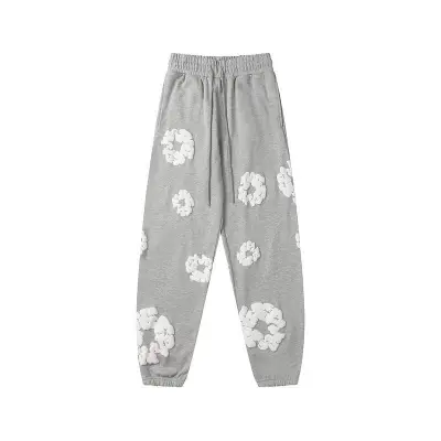 EM Sneakers Denim Tears The Cotton Wreath Sweatpants Grey 02