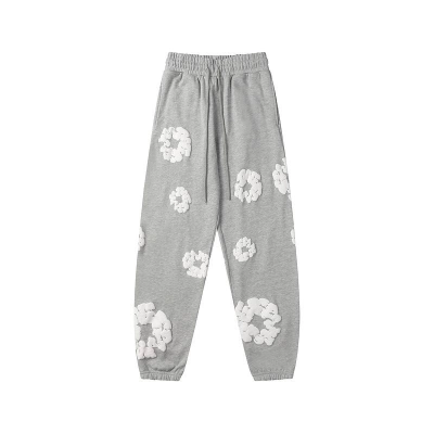 EM Sneakers Denim Tears The Cotton Wreath Sweatpants Grey 02