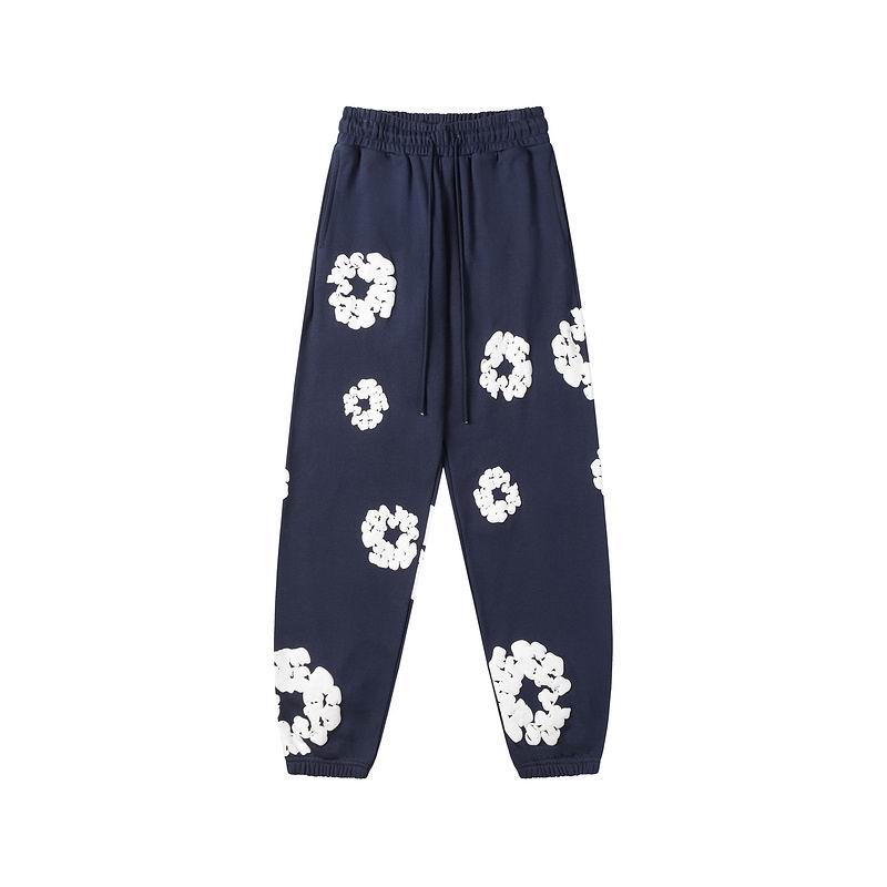 EM Sneakers Denim Tears The Cotton Wreath Sweatpants Navy