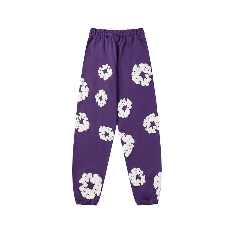 EM Sneakers Denim Tears The Cotton Wreath Sweatpants Purple