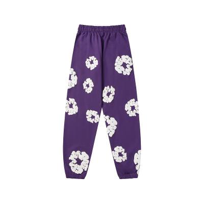 EM Sneakers Denim Tears The Cotton Wreath Sweatpants Purple 02