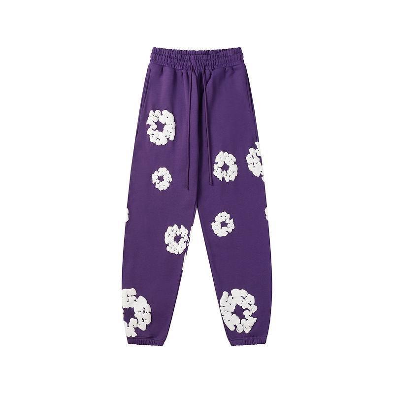 EM Sneakers Denim Tears The Cotton Wreath Sweatpants Purple