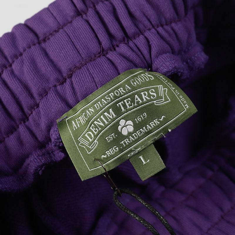 EM Sneakers Denim Tears The Cotton Wreath Sweatpants Purple