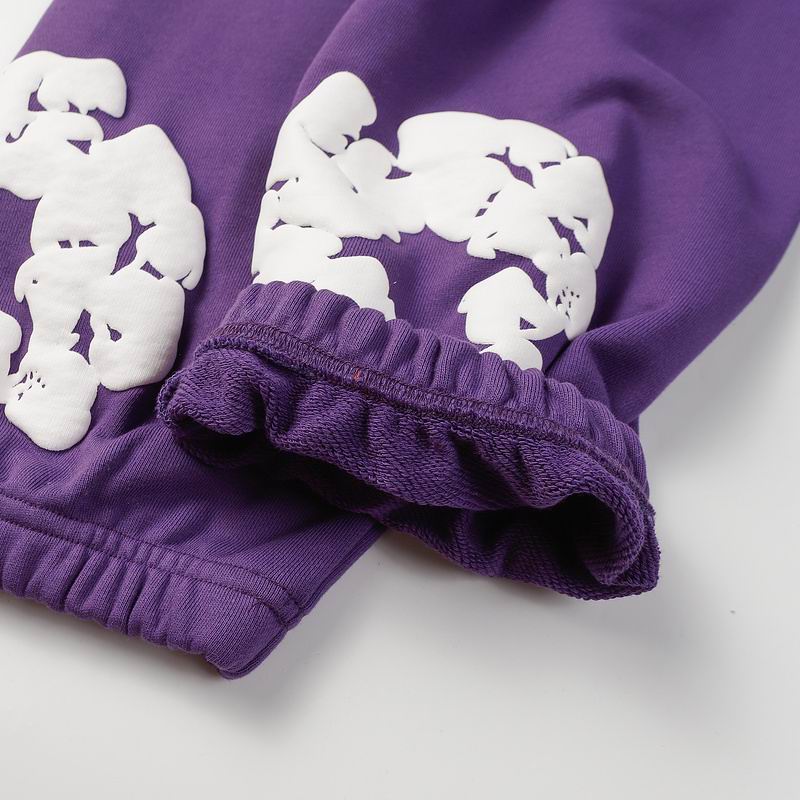 EM Sneakers Denim Tears The Cotton Wreath Sweatpants Purple