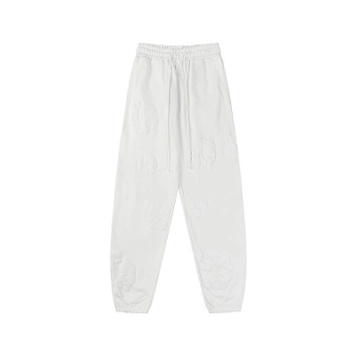 EM Sneakers Denim Tears The Cotton Wreath Sweatpants White 01