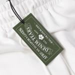 EM Sneakers Denim Tears The Cotton Wreath Sweatpants White and Black Flower