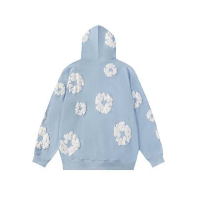 EM Sneakers Denim Tears The Cotton Wreath Sweatshirt Royal Baby Blue 02