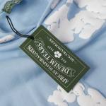 EM Sneakers Denim Tears The Cotton Wreath Sweatshirt Royal Baby Blue