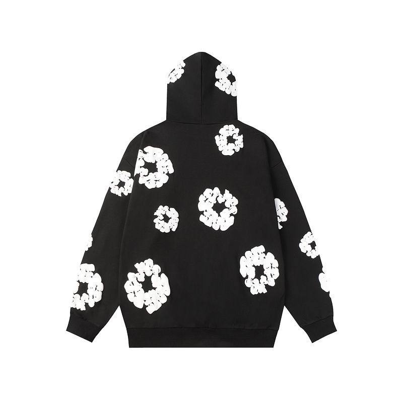 EM Sneakers Denim Tears The Cotton Wreath Sweatshirt Royal Black