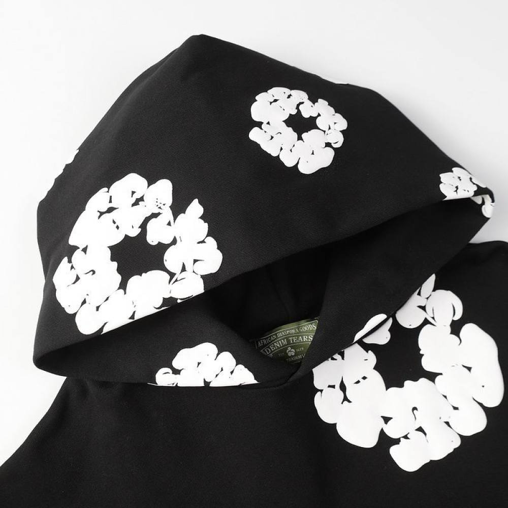 EM Sneakers Denim Tears The Cotton Wreath Sweatshirt Royal Black