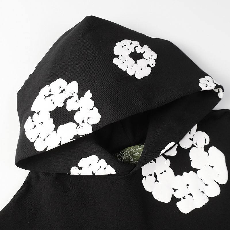 EM Sneakers Denim Tears The Cotton Wreath Sweatshirt Royal Black