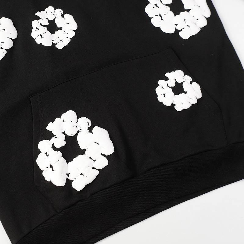 EM Sneakers Denim Tears The Cotton Wreath Sweatshirt Royal Black