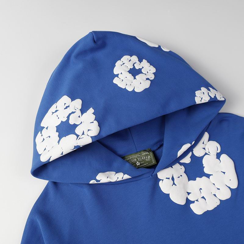 EM Sneakers Denim Tears The Cotton Wreath Sweatshirt Royal Blue