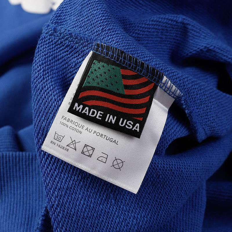 EM Sneakers Denim Tears The Cotton Wreath Sweatshirt Royal Blue