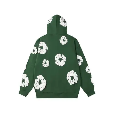 EM Sneakers Denim Tears The Cotton Wreath Sweatshirt Royal Green 02