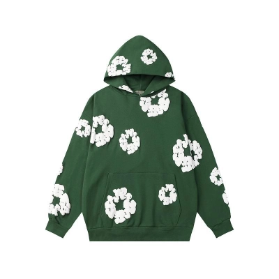 EM Sneakers Denim Tears The Cotton Wreath Sweatshirt Royal Green 01