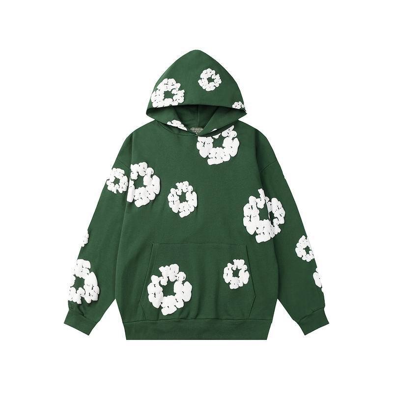 EM Sneakers Denim Tears The Cotton Wreath Sweatshirt Royal Green