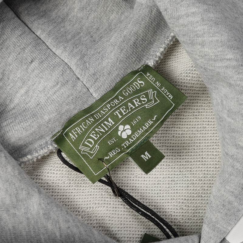 EM Sneakers Denim Tears The Cotton Wreath Sweatshirt Royal Grey