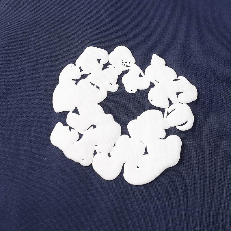 EM Sneakers Denim Tears The Cotton Wreath Sweatshirt Royal Navy