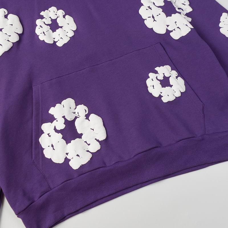 EM Sneakers Denim Tears The Cotton Wreath Sweatshirt Royal Purple