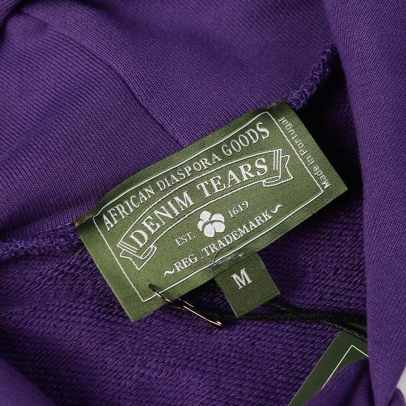 EM Sneakers Denim Tears The Cotton Wreath Sweatshirt Royal Purple