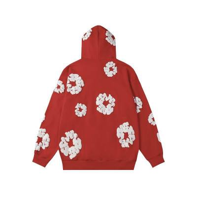 EM Sneakers Denim Tears The Cotton Wreath Sweatshirt Royal Red 02