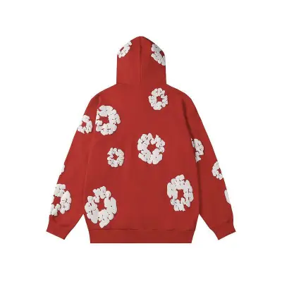 EM Sneakers Denim Tears The Cotton Wreath Sweatshirt Royal Red 02