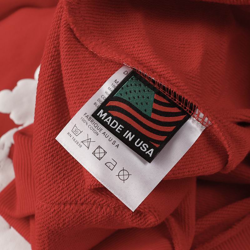 EM Sneakers Denim Tears The Cotton Wreath Sweatshirt Royal Red