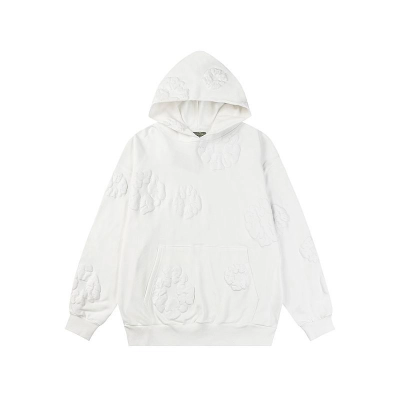 EM Sneakers Denim Tears The Cotton Wreath Sweatshirt Royal White 01