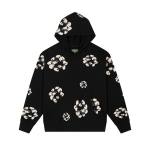 EM Sneakers Denim Tears x CPFM Cactus Tears Allover Print Hoodie Black