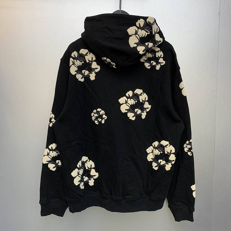 EM Sneakers Denim Tears x CPFM Cactus Tears Allover Print Hoodie Black