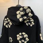 EM Sneakers Denim Tears x CPFM Cactus Tears Allover Print Hoodie Black