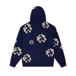 copy of EM Sneakers Denim Tears x CPFM Cactus Tears Allover Print Hoodie Navy