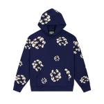 copy of EM Sneakers Denim Tears x CPFM Cactus Tears Allover Print Hoodie Navy