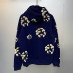 copy of EM Sneakers Denim Tears x CPFM Cactus Tears Allover Print Hoodie Navy