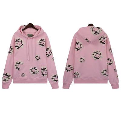 EM Sneakers Denim Tears x CPFM Cactus Tears Allover Print Hoodie Pink 01
