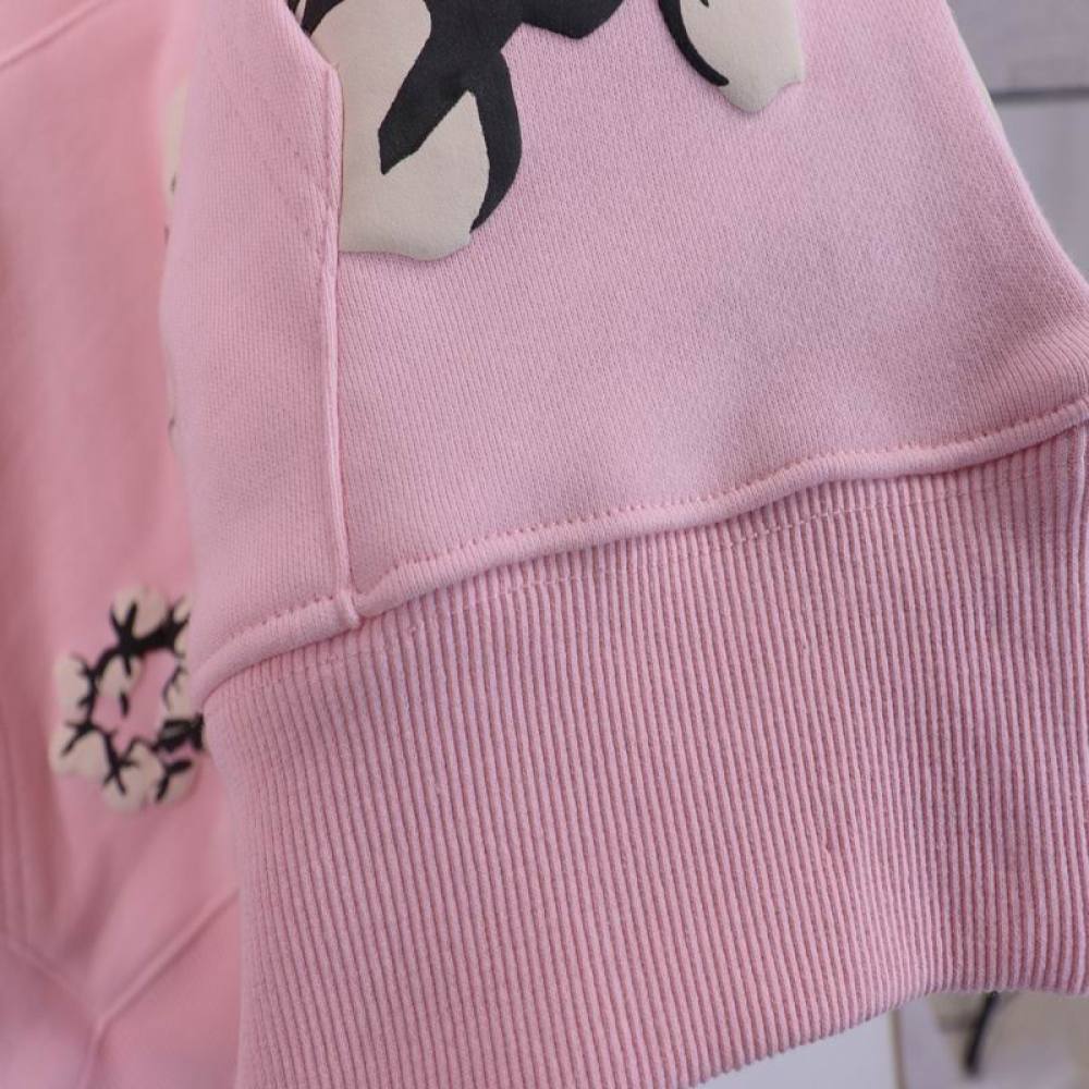EM Sneakers Denim Tears x CPFM Cactus Tears Allover Print Hoodie Pink