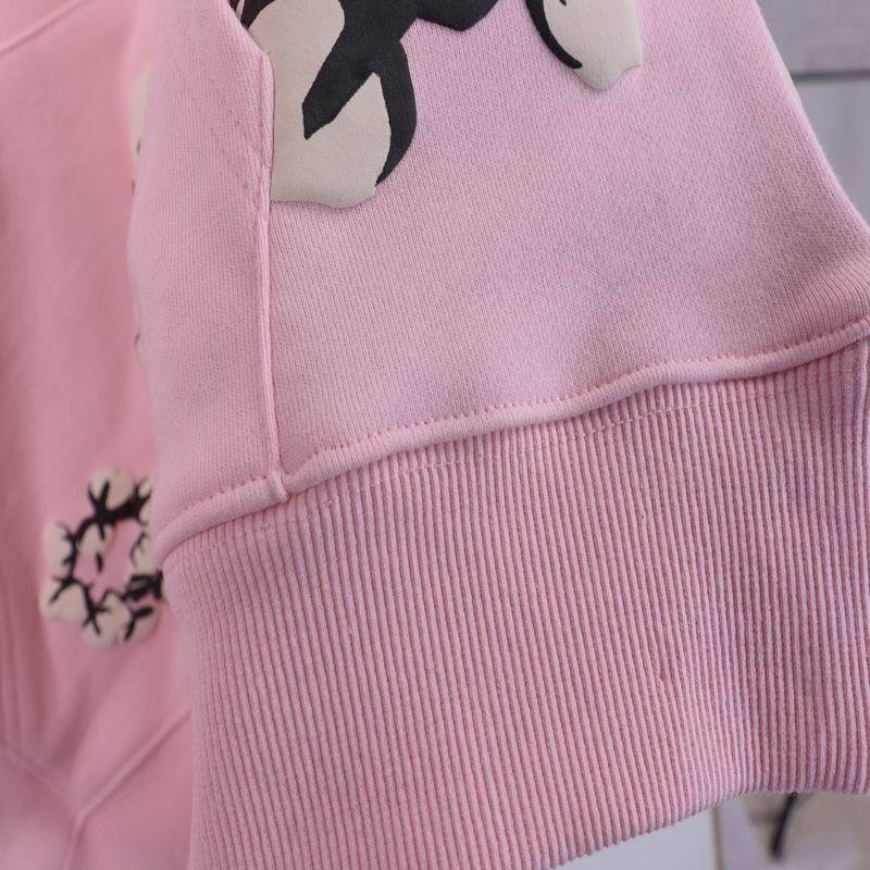 EM Sneakers Denim Tears x CPFM Cactus Tears Allover Print Hoodie Pink