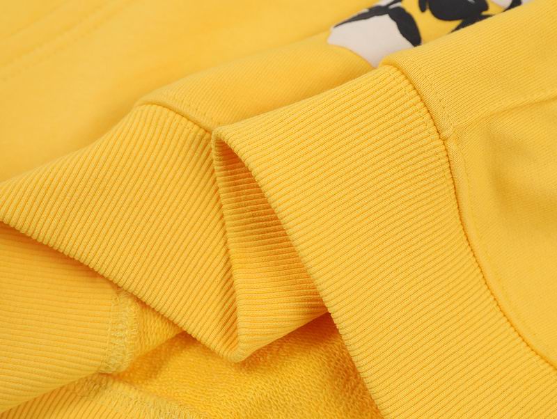 EM Sneakers Denim Tears x CPFM Cactus Tears Allover Print Hoodie Yellow